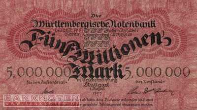 Württemberg - 5 Millionen Mark (#WTB19_VF)