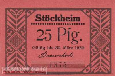 Stöckheim - 25  Pfennig (#XNS015a_UNC)