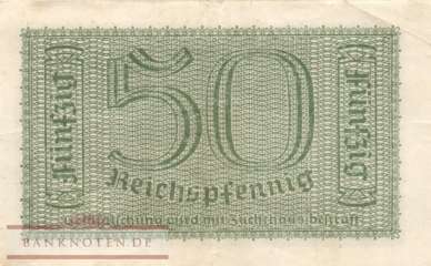 Deutschland - 50  Reichspfennig (#ZWK-001a_VF)