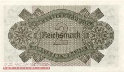 Deutschland - 2  Reichsmark (#ZWK-003b_UNC)