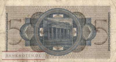 Germany - 5  Reichsmark (#ZWK-004a_F)