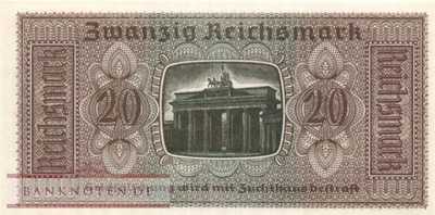 Deutschland - 20  Reichsmark (#ZWK-005a_UNC)