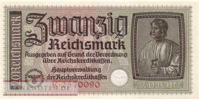 Deutschland - 20  Reichsmark (#ZWK-005a_UNC)