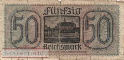 Deutschland - 50  Reichsmark (#ZWK-006a_VG)