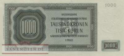 Protectorate of Bohemia and Moravia - 1.000  Kronen - SPECIMEN (#ZWK-020b_AU)