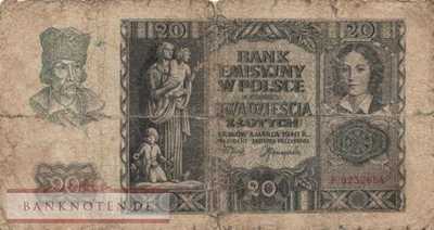 Germany - 20  Zloty (#ZWK-030_G)