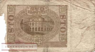 Germany - 100  Zloty (#ZWK-032_FAIR)