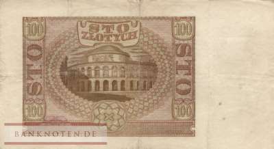 Germany - 100  Zloty (#ZWK-032_VF)