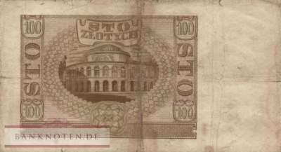 Deutschland - 100  Zloty (#ZWK-032_VG)