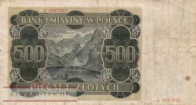 Deutschland - 500  Zloty (#ZWK-033_F)
