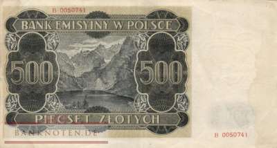 Germany - 500  Zloty (#ZWK-033_VF)