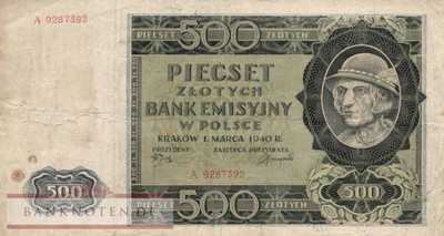 Germany - 500  Zloty (#ZWK-033_F)