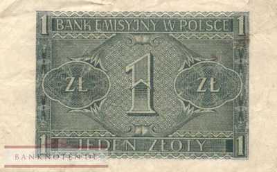 Deutschland - 1  Zloty (#ZWK-034b_F)
