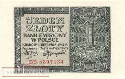 Deutschland - 1  Zloty (#ZWK-034b_UNC)