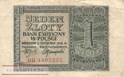Germany - 1  Zloty (#ZWK-034b_F)