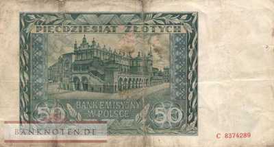 Germany - 50  Zloty (#ZWK-037_VG)