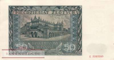 Deutschland - 50  Zloty (#ZWK-037_XF)
