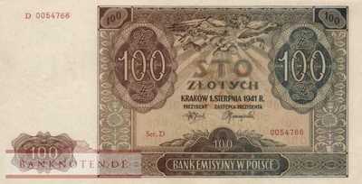 Germany - 100  Zloty (#ZWK-038_AU)