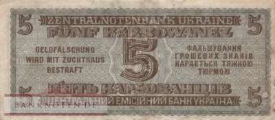 Deutschland - 5  Karbowanez (#ZWK-049_VF)