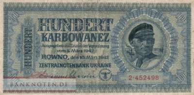 Germany - 100  Karbowanez (#ZWK-053a_F)