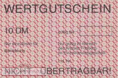 Freiberg - 10  Deutsche Mark - Coupon (#ZZ6001_VG)