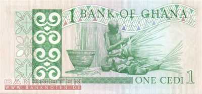 Ghana - 1  Cedi (#017b_UNC)