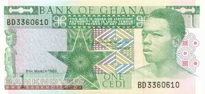 Ghana - 1  Cedi (#017b_UNC)