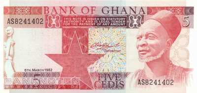 Ghana - 5  Cedis (#019c_UNC)