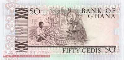 Ghana - 50 Cedis (#022b_UNC)