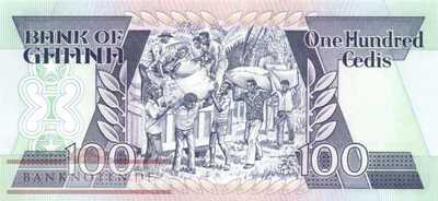 Ghana - 100  Cedis (#026b_UNC)
