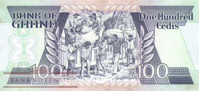 Ghana - 100  Cedis (#026b_AU)