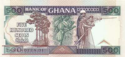 Ghana - 500  Cedis (#028c-94_UNC)