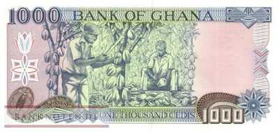 Ghana - 1.000  Cedis (#029b-96_UNC)