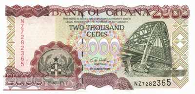 Ghana - 2.000  Cedis (#033i_UNC)