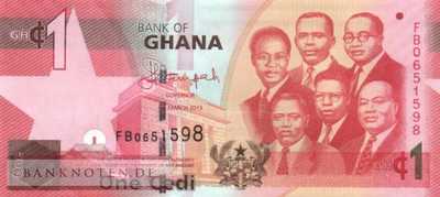 Ghana - 1  Cedi (#037d_UNC)