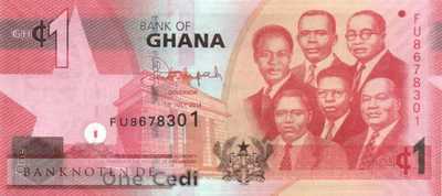 Ghana - 1  Cedi (#037e_UNC)