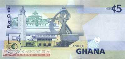 Ghana - 5  Cedis (#038a_UNC)