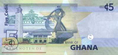 Ghana - 5  Cedis (#038b_UNC)