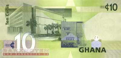 Ghana - 10  Cedis (#039a_UNC)