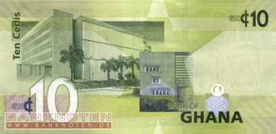 Ghana - 10  Cedis (#039b_UNC)