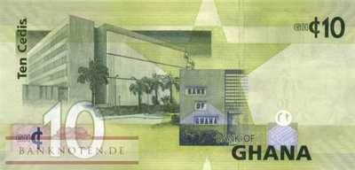 Ghana - 10  Cedis (#039d_UNC)