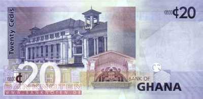 Ghana - 20  Cedis (#040b_UNC)