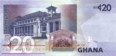 Ghana - 20  Cedis (#040e_UNC)