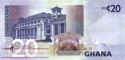 Ghana - 20  Cedis (#040f_UNC)