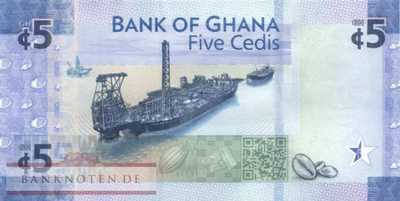 Ghana - 5  Cedis - commemorative (#043_UNC)