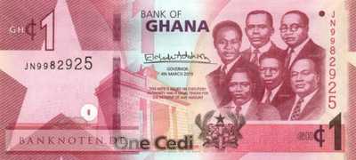 Ghana - 1  Cedi (#045a_UNC)