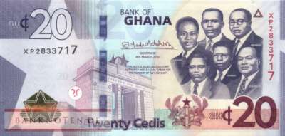 Ghana - 20  Cedis (#048a_UNC)