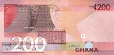 Ghana - 200  Cedis (#051b_UNC)