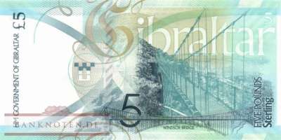 Gibraltar - 5  Pounds (#042_UNC)