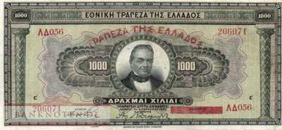 Griechenland - 1.000  Drachmai (#100b_VF)